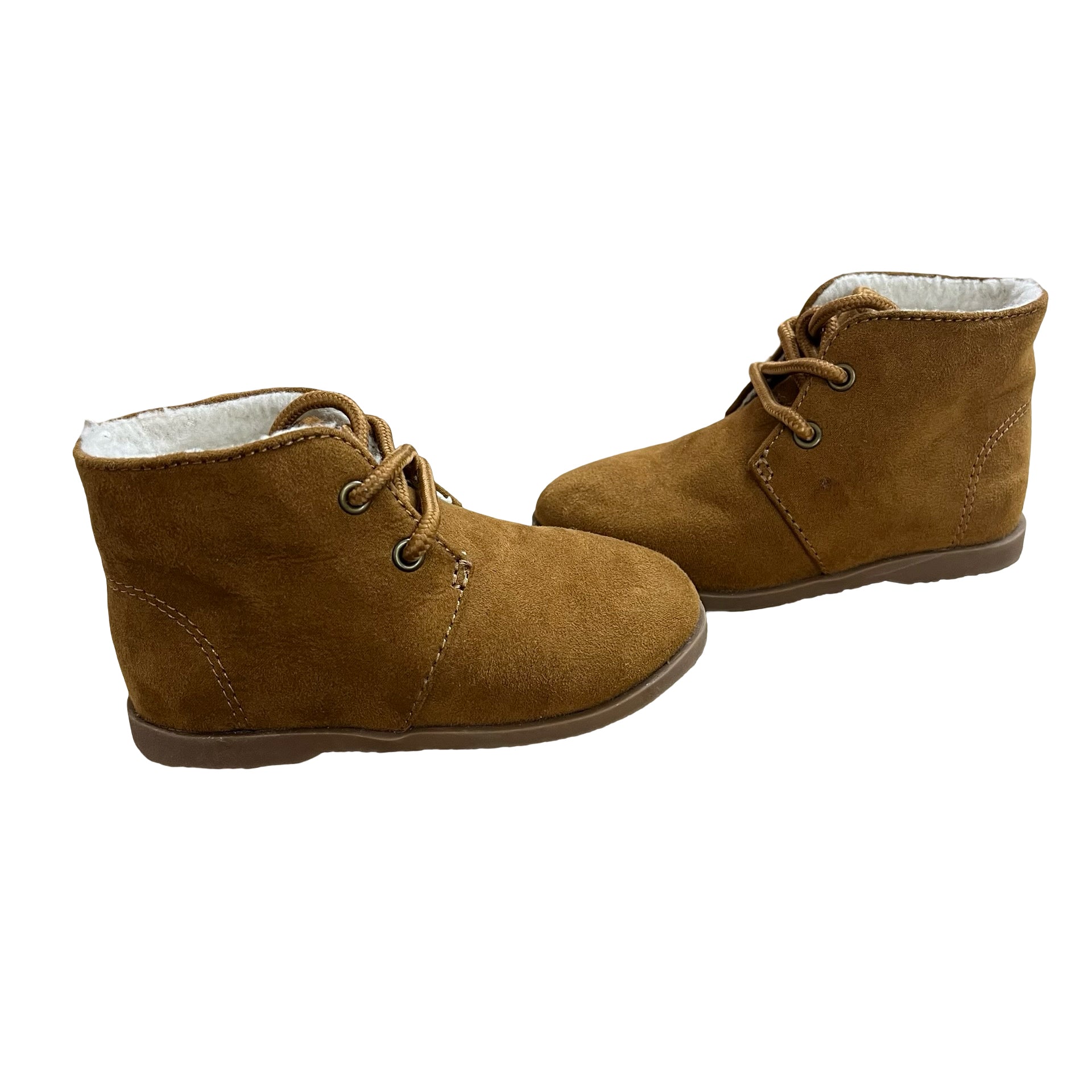Baby Gap Brown Faux Suede Ankle Boots - Size 6