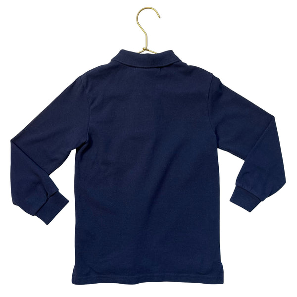 Lacoste x J.Crew Navy Polo Shirt - Size 6