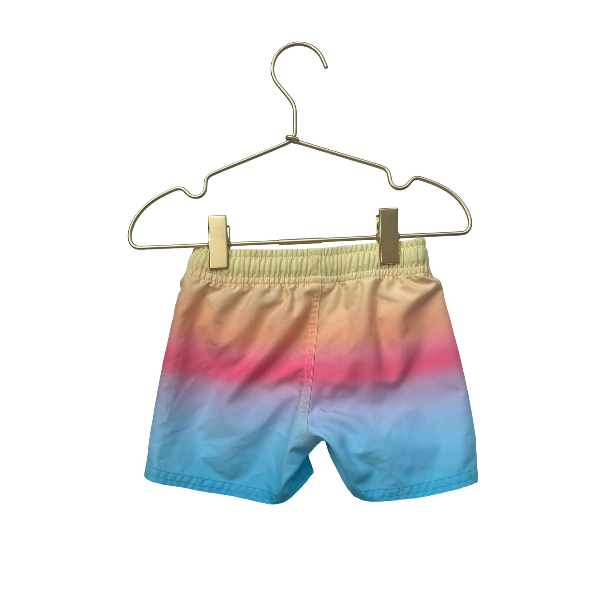 Rugged Butts Colorful Ombre Swim Trunks - Size 3-6 Mo