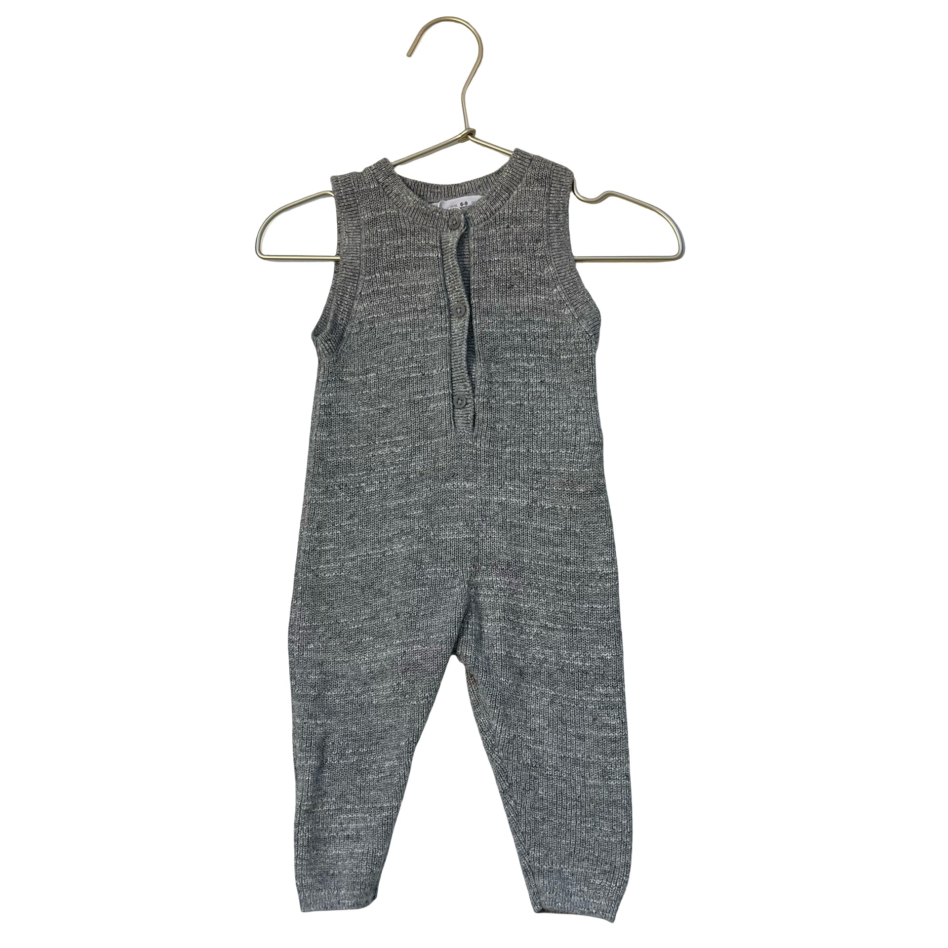 Zara Cotton Knit One-Piece - Size 6-9 Mo
