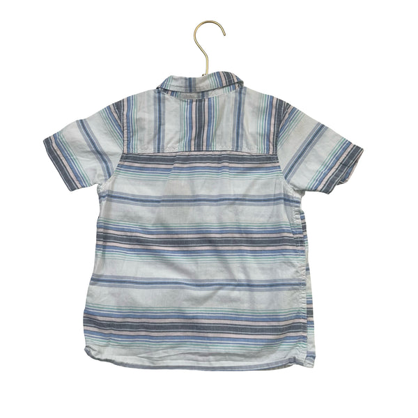 OshKosh Multi-Color Striped Button Down - Size 5T