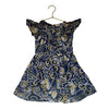 Crewcuts Blue, Ivory, Yellow Print Dress - Size 3