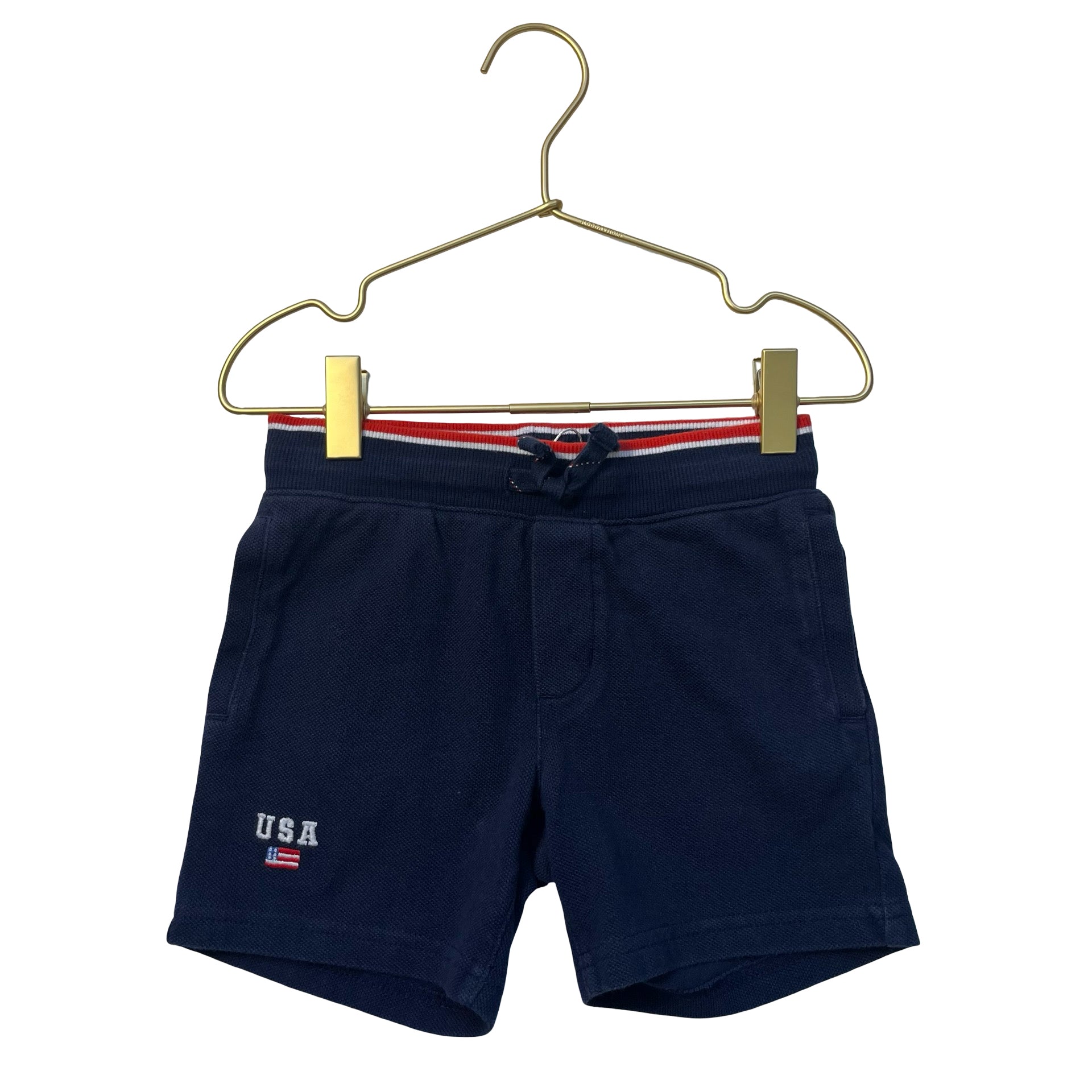 Janie and Jack Navy USA Shorts - Size 4