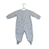 Kissy Kissy Light Blue Winter Print Footie - Size 6-9 Mo