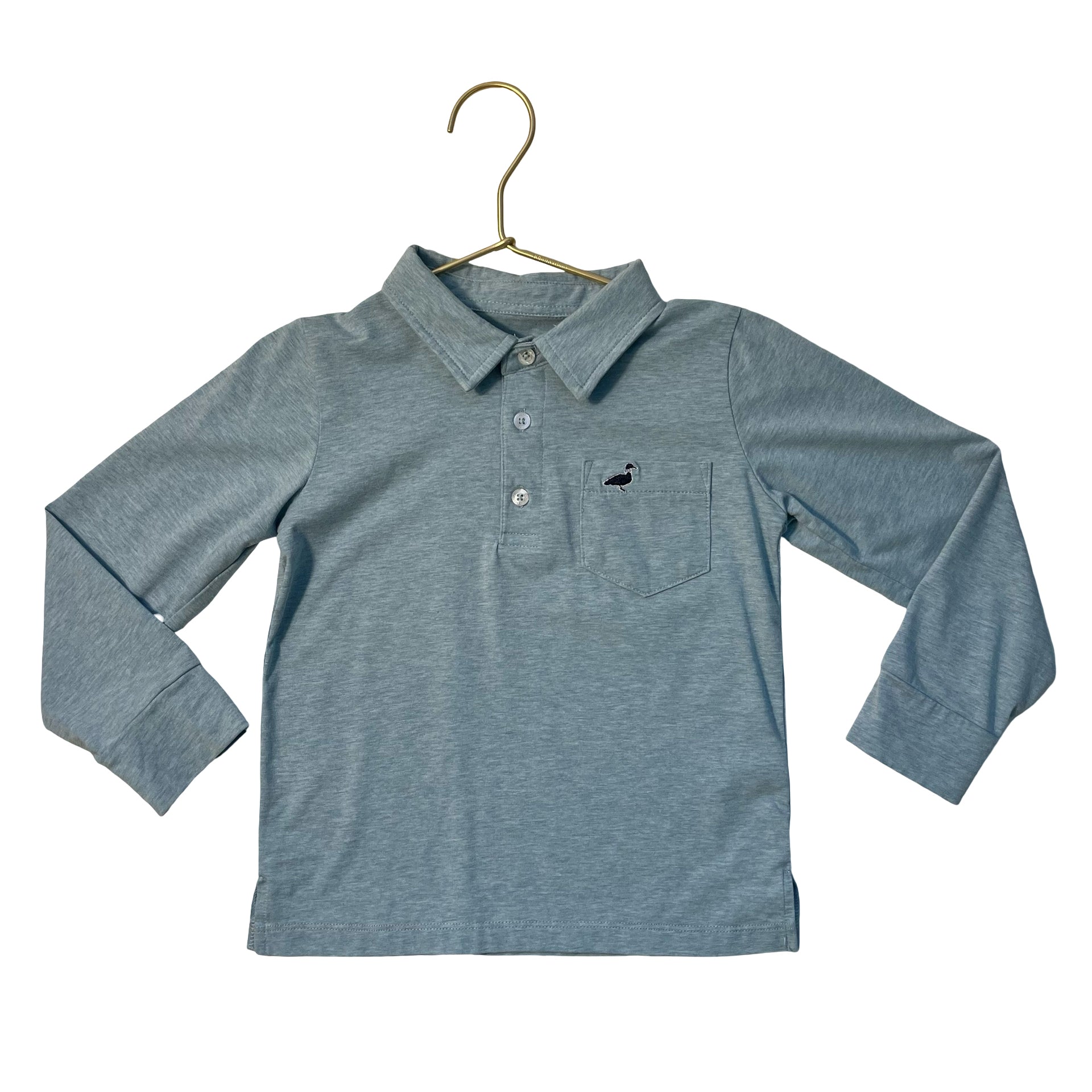 Properly Tied Light Blue Polo Shirt - Size 2T