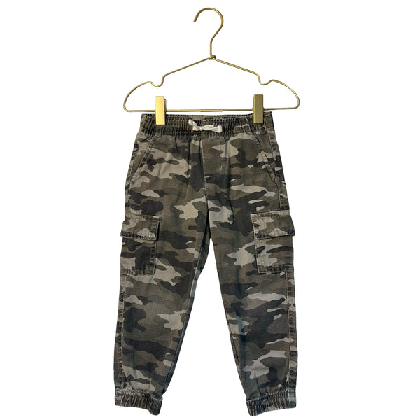 Janie and Jack Camo Cargo Jogger Pants - Size 3