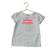 Jacadi Ivory & Neon Pink 'Rue Des Archives' T-Shirt - Size 6