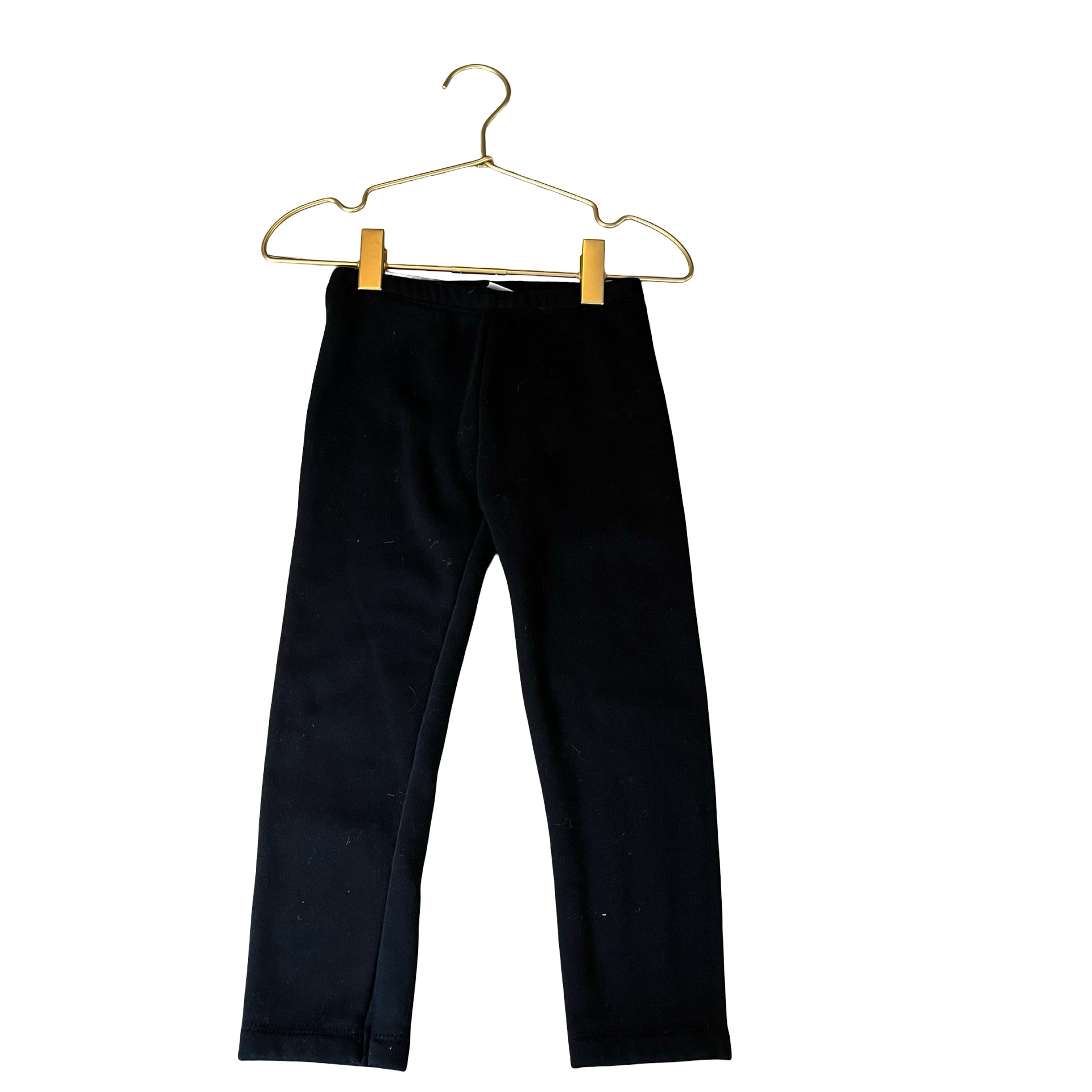 Old Navy Fleece-Lined Black Leggings - Size 4T