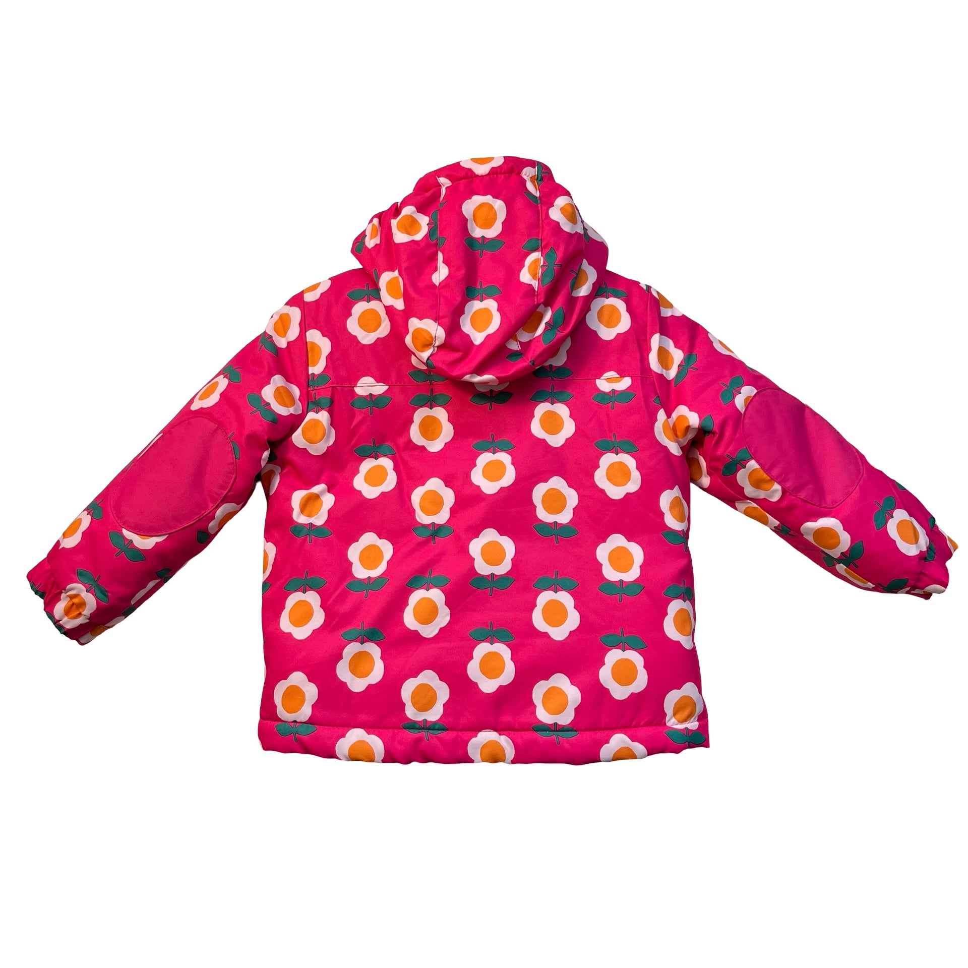 Cat & Jack Pink Flower Print 3-in-1 Winter Jacket - Size 3T