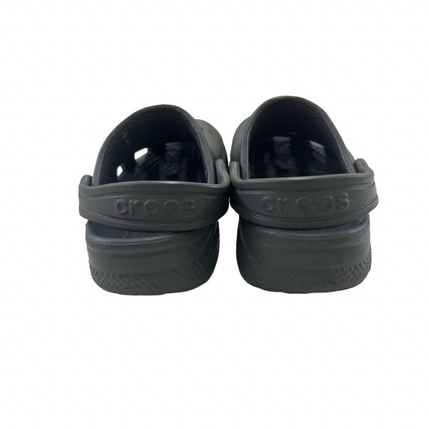 Crocs Dark Gray Shoes - Size C9