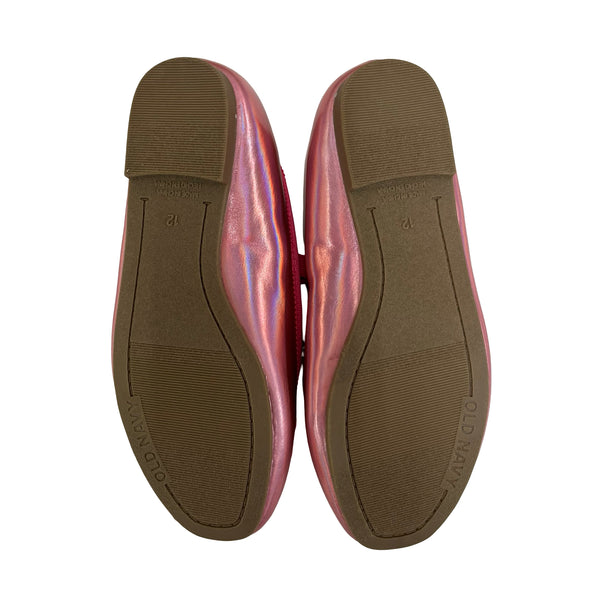 Old Navy Pink Iridescent Shoes - Size 12