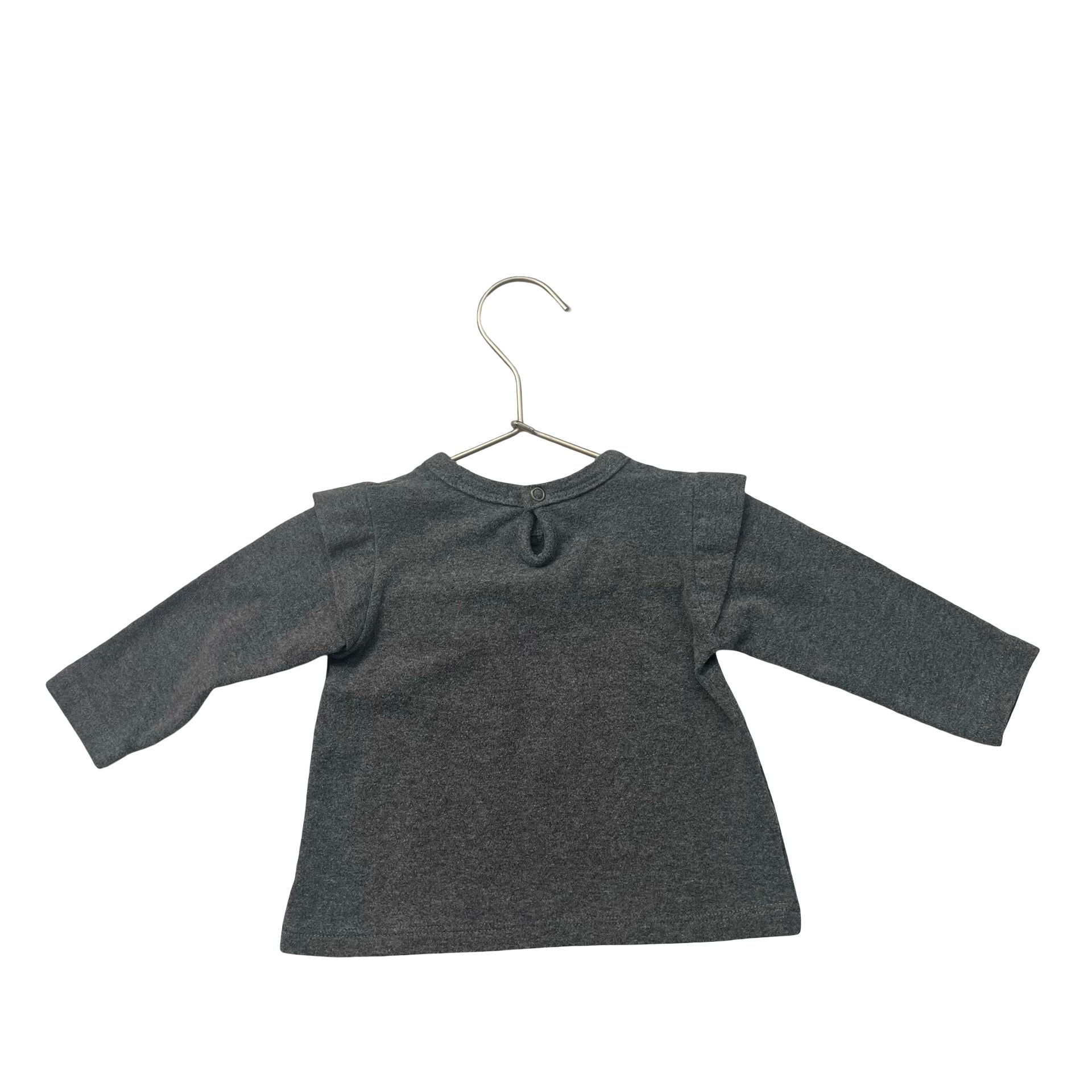 1 + in the family Gray Top - Size 6 Mo