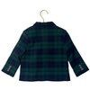 Janie and Jack Green & Navy Tartan Blazer - Size 18-24 Mo