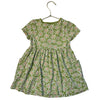 Hanna Andersson Green Flower Print Dress - Size 3T