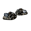 UGG Leopard Faux Fur Slippers - Size 6 Estimated