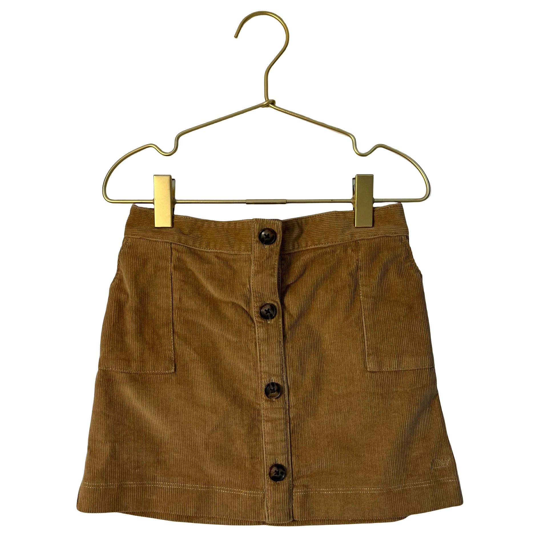 Vineyard Vines Khaki Corduroy Skirt - Size 6