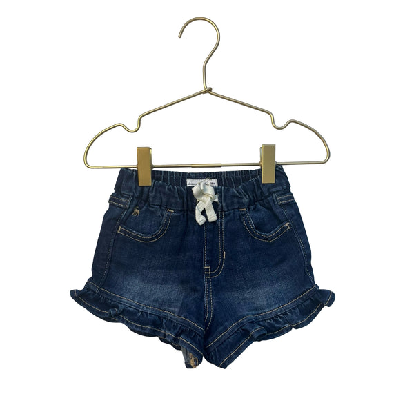 Abercrombie Baby Heart Pocket Denim Jean Shorts - Size 18 Mo