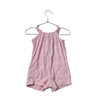 Old Navy Pink Checkerboard Terry Romper - Size 18-24 Months