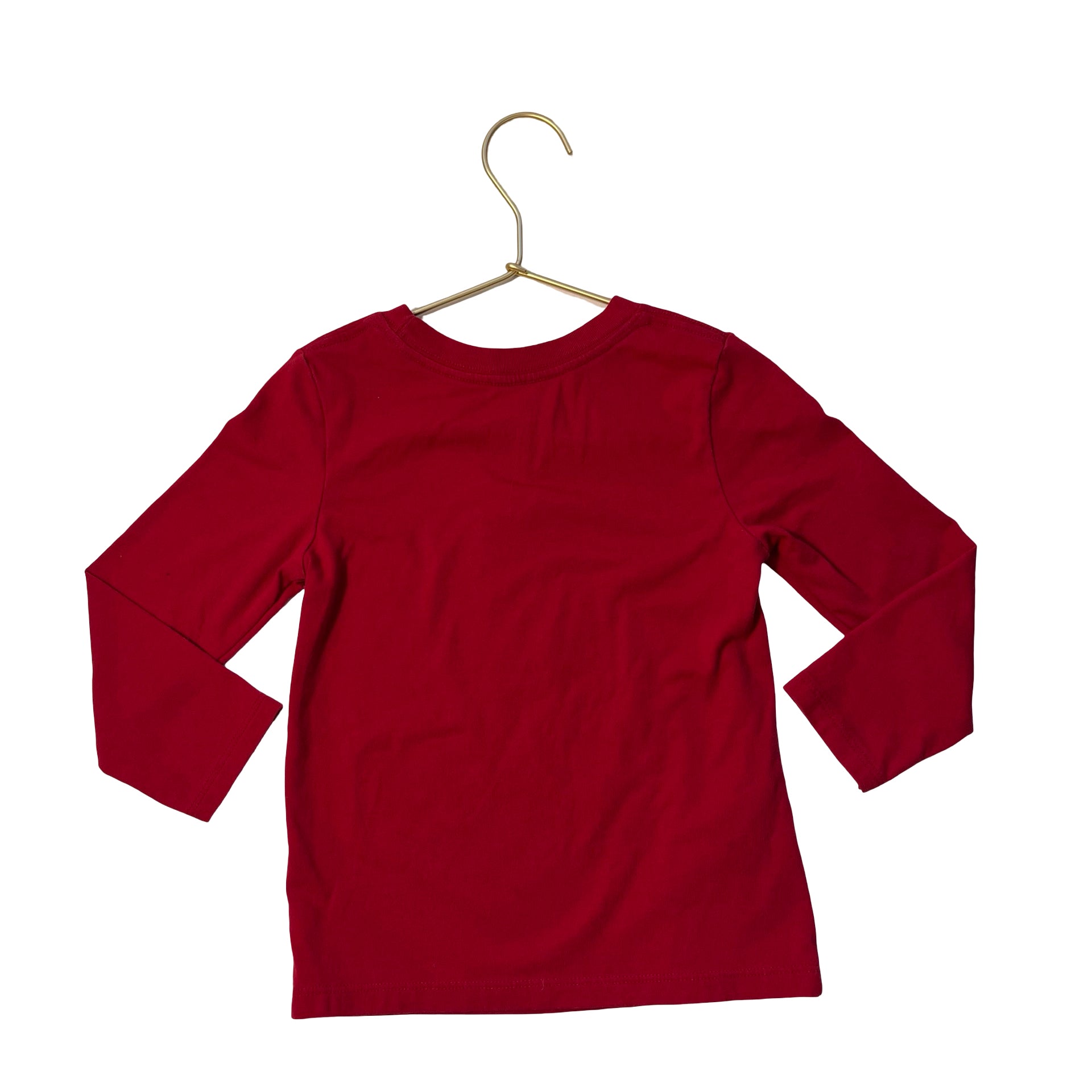 Cat & Jack Red Dinosaur Christmas Tree Shirt - Size 3T