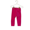 Janie and Jack Pink Ribbed Velour Leggings - Size 12-18 Mo
