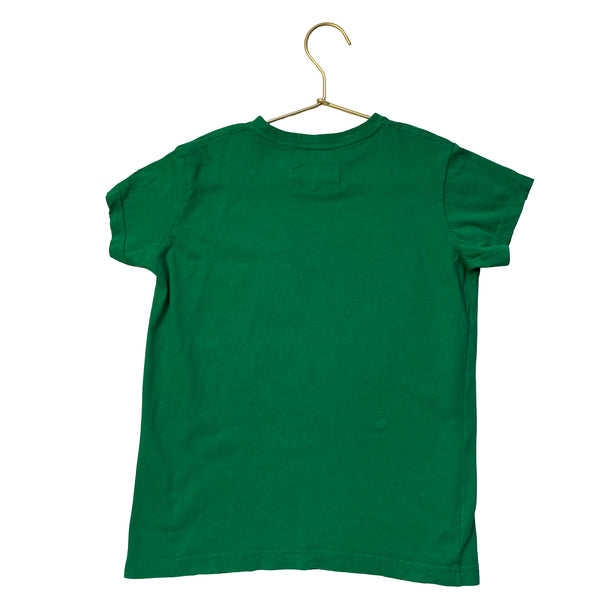 Nununu Green Skull & Crossbones Distressed T-Shirt - Size 8-9