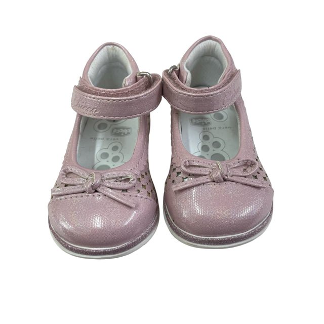 Chicco Pink Shimmer Shoes - Size 19 (4) - Bounce Mkt