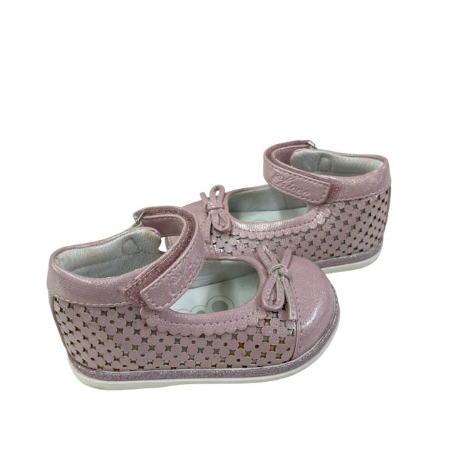 Chicco Pink Shimmer Shoes - Size 19 (4) - Bounce Mkt