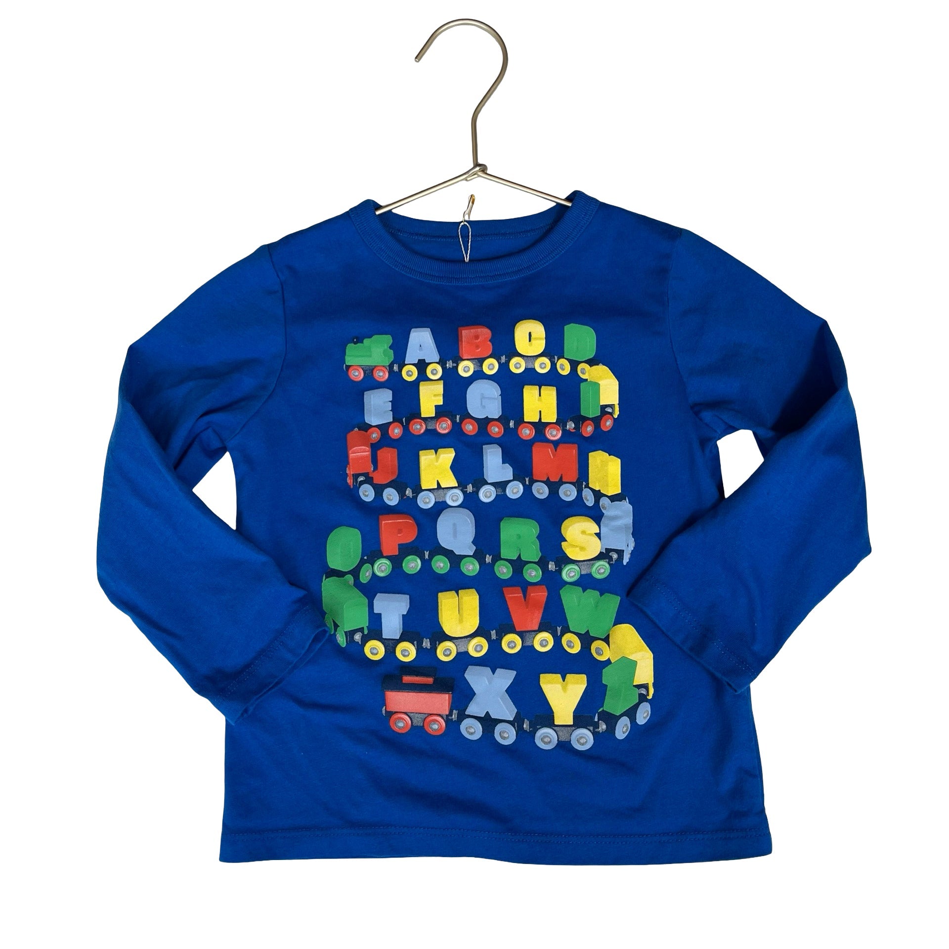 Children's Place Blue Alphabet Train Shirt - Size 3T - Bounce Mkt