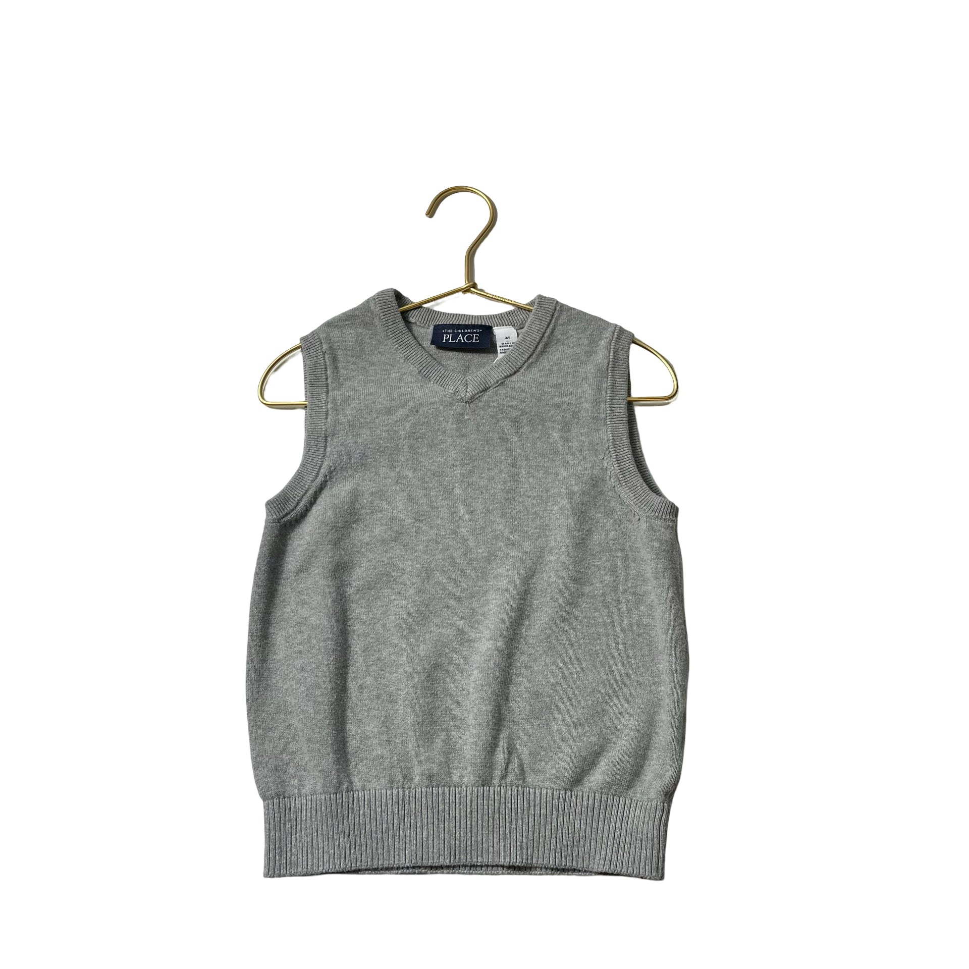 Children's Place Gray Sweater Vest - Size 4T - Bounce Mkt