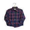 Children's Place Navy & Multi - Color Plaid Button Down - Size 18 - 24 Mo - Bounce Mkt