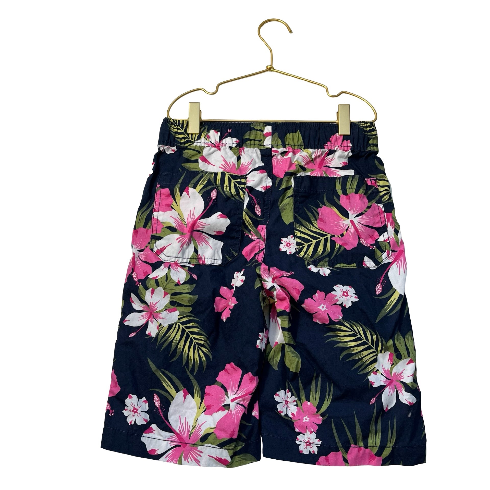 Children's Place Navy & Pink Tropical Floral Shorts with Tags - Size 10 - Bounce Mkt