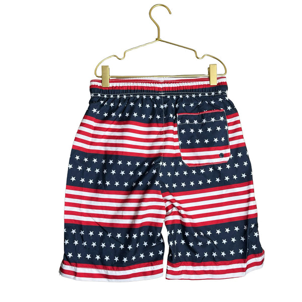 Children's Place Red, White, Blue USA Swim Suit with Tags - Size L 10 - 12 - Bounce Mkt
