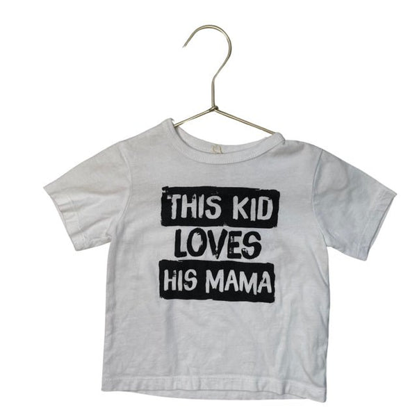 Children's Place 'This Kid Loves Mama' Tee - Size 18-24 Mo - Bounce Mkt