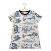 Chloe Ivory & Blue Pegasus Rainbow Toile Dress - Size 6 AUTHENTICATED - Bounce Mkt
