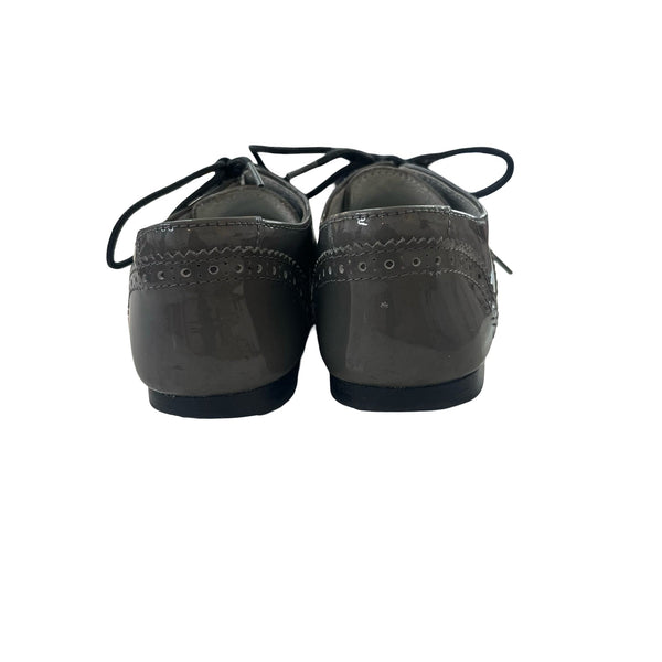 Chupetin Gray Patent Lace Up Shoes - Size 26 (9) - Bounce Mkt