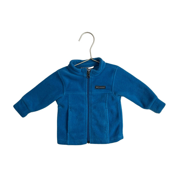 Columbia Blue Fleece Jacket - Size 3 - 6 Mo - Bounce Mkt