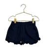 Crewcuts Navy Ruffle Hem Pull On Shorts - Size 5 - Bounce Mkt