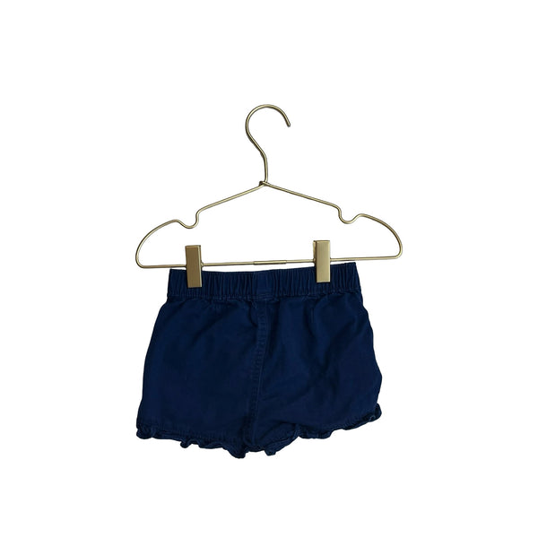 Crewcuts Navy Ruffle Trim Shorts - Size 2 - Bounce Mkt