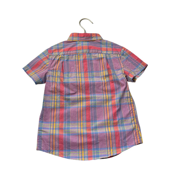 Crewcuts Pastel Plaid Button Down with Tags - Size 4 - 5 - Bounce Mkt