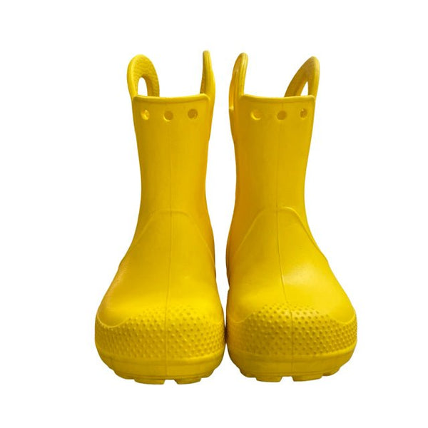 Crocs Yellow Rain Boots - Size C8 - Bounce Mkt
