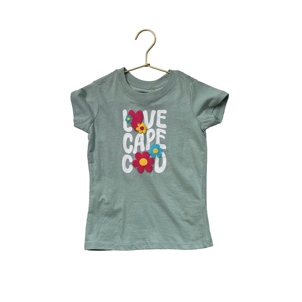 Cuffy's Sage Green 'Love Cape Cod' T-Shirt with Tag - Size 4 - Bounce Mkt