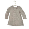 Cupcakes and Cashmere Ivory Cable - Knit Sweater Dress - Size 18 Mo - Bounce Mkt