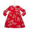 Tea Collection Red Flower Print Dress - Size 6