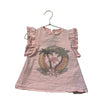 Vignette Pink Flamingo Graphic T-Shirt - Size 6