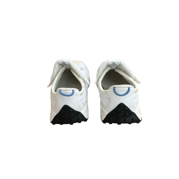 New Balance 327 White, Ivory, Blue Sneakers - Size 9