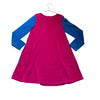 Hanna Andersson Blue & Magenta Colorblock Dress - Size 10