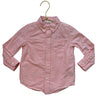 Janie and Jack Peach Oxford Cloth Button Down Shirt - Size 18-24 Mo