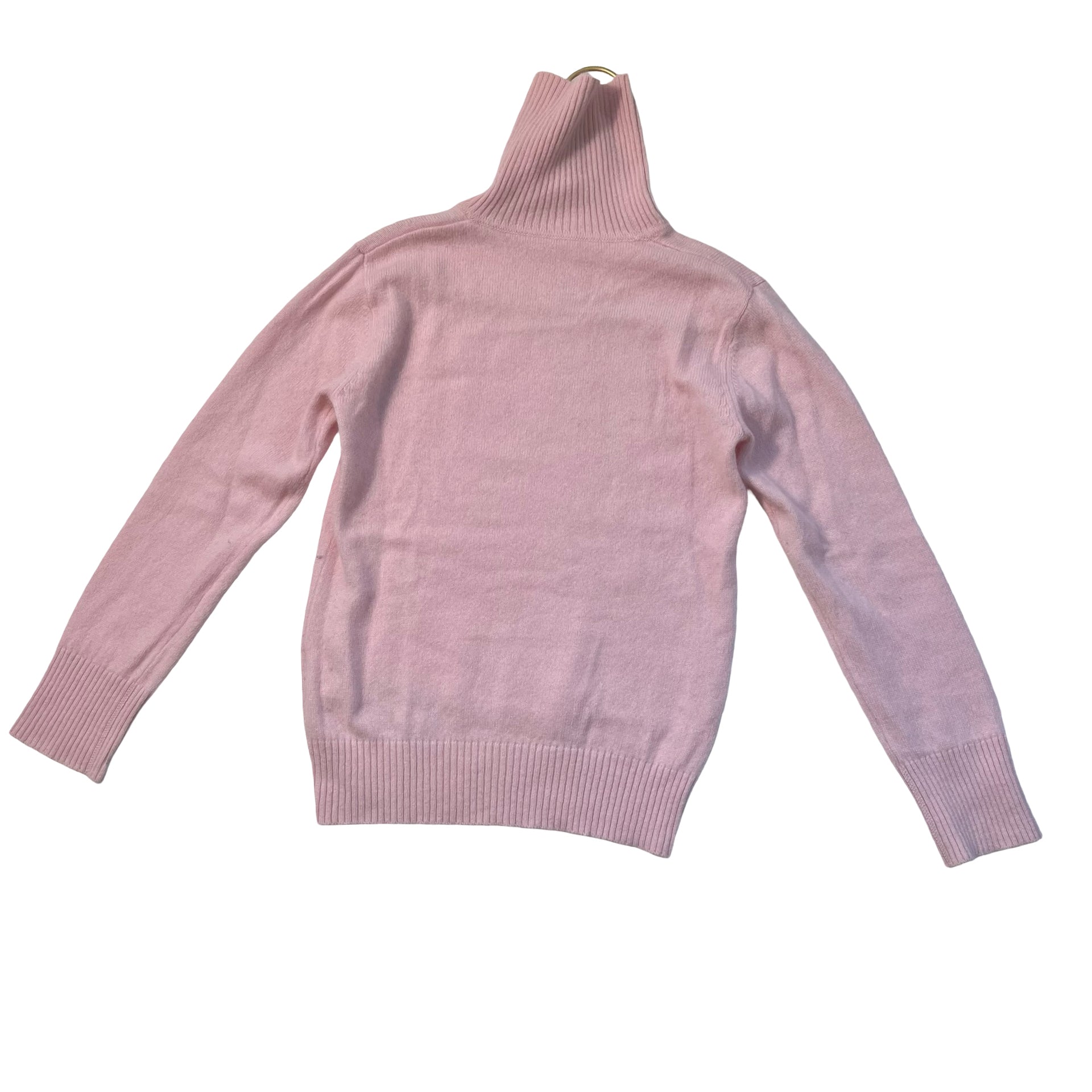 Lapin House Pink Cashmere Blend Turtleneck Sweater - Size 6