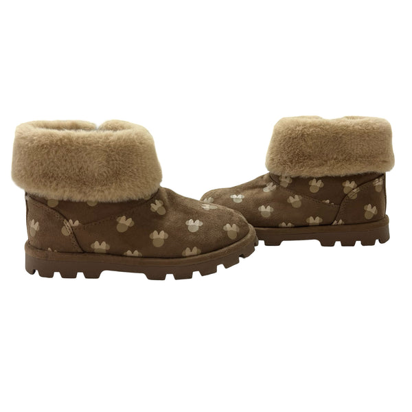 Zara x Disney Faux Shearling Minnie Ankle Boots - Size 25 (9)