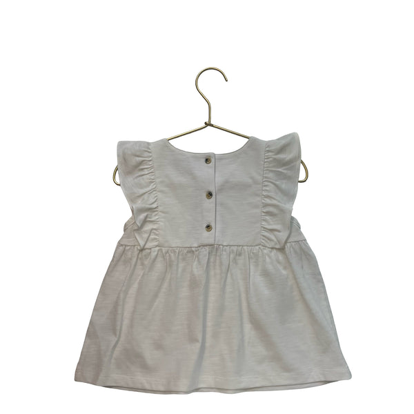 Sammy + Nat Ivory Embroidered Top - Size 4